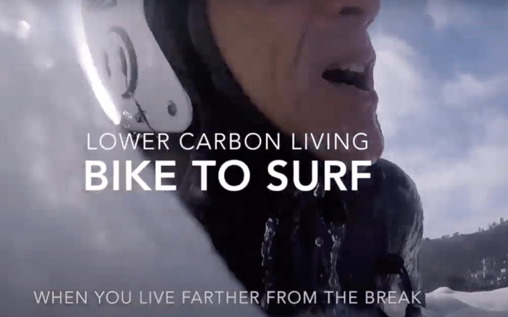 Bike To Surf – Lower Carbon Living